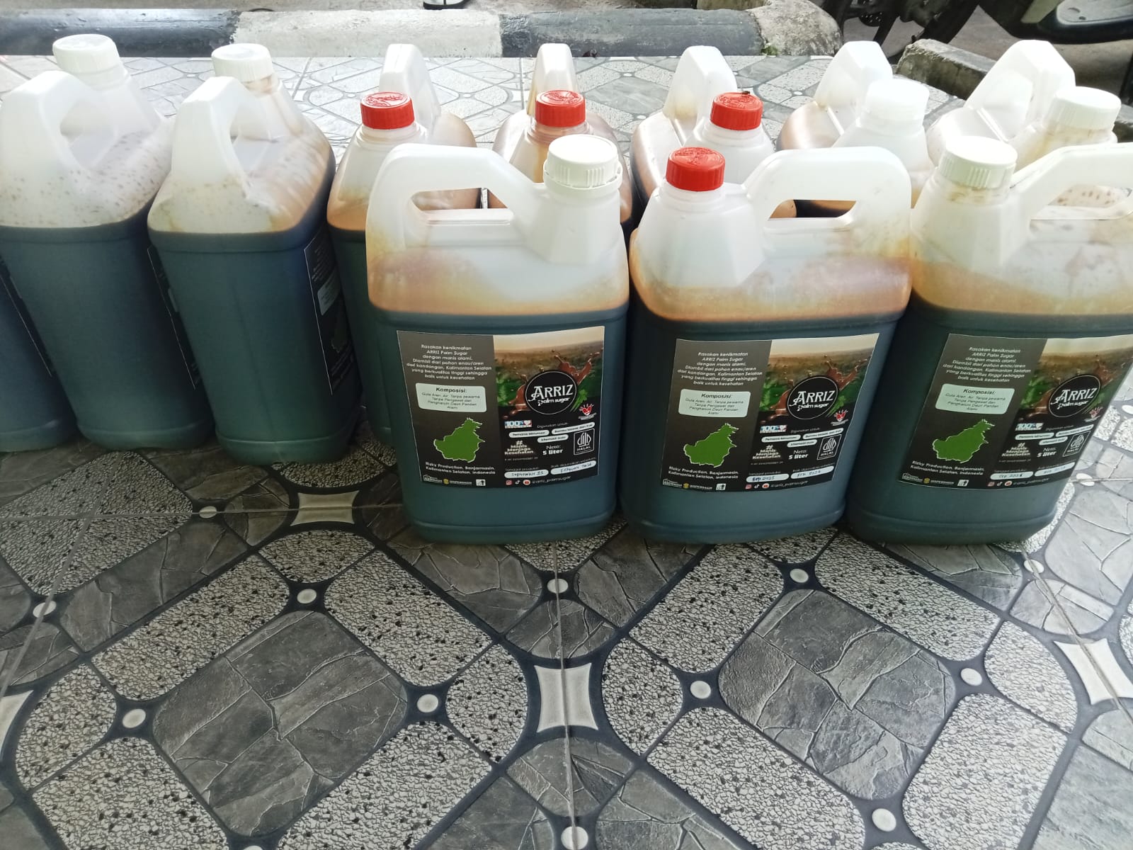 Gula Palm Cair 5 Liter Kemasan Jirigen